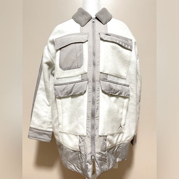 Nike x Jordan Collaboration : 2021 Air Jordan Jacket Summit White | Size L | NWT - Picture 3 of 16
